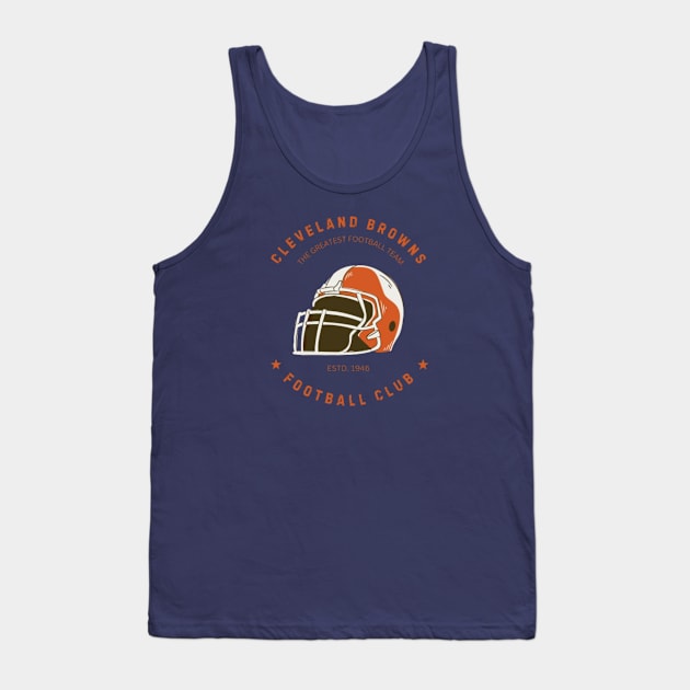 Cleveland Browns Joe Flacco Tank Top by Alexander S.